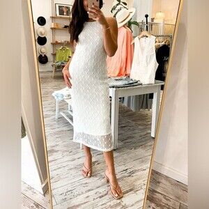 NWT SANCTUARY Crochet Into The Night Dress In
Muslin. Size Medium